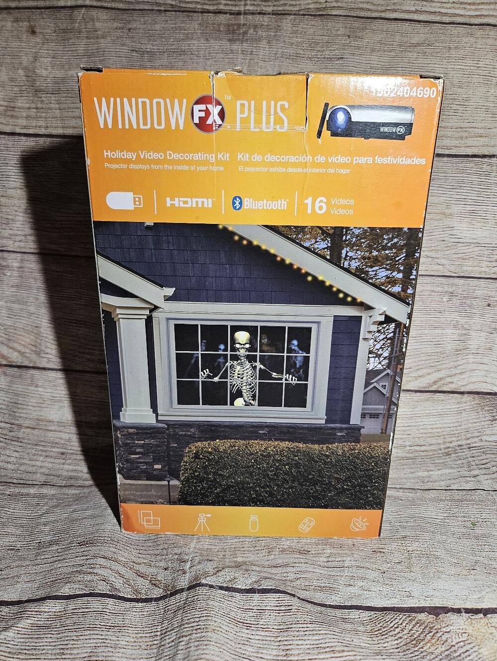 Window FX plus holiday video projector